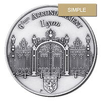 Customized Medals - Relief - 2D Simple Relief