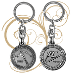 FIA - Keychains - Stamped Coin Design